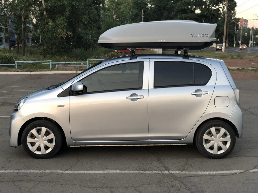 Daihatsu Mira багажник на крышу