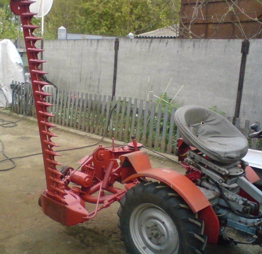 Минитрактор TZ 4k 14 косилка