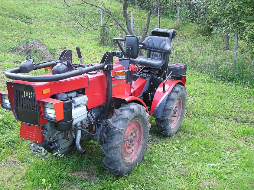 Чешский минитрактор мт8-132