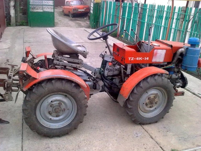 Чехословацкий трактор tz-4k-14