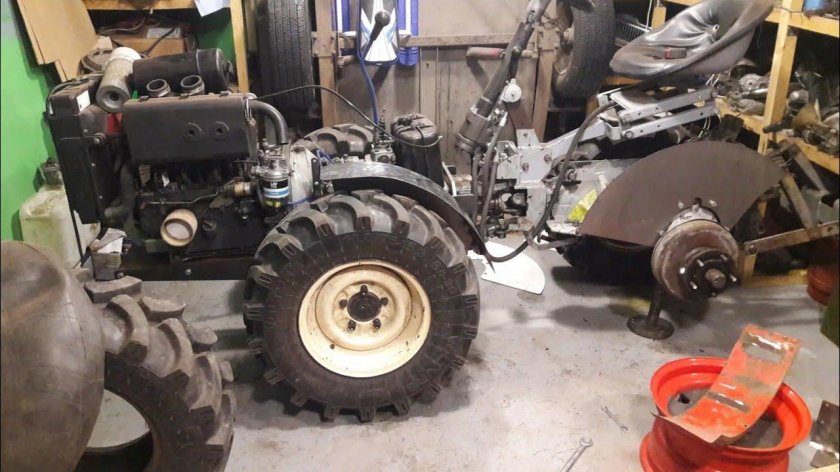 Чешский минитрактор TZ-4k-14