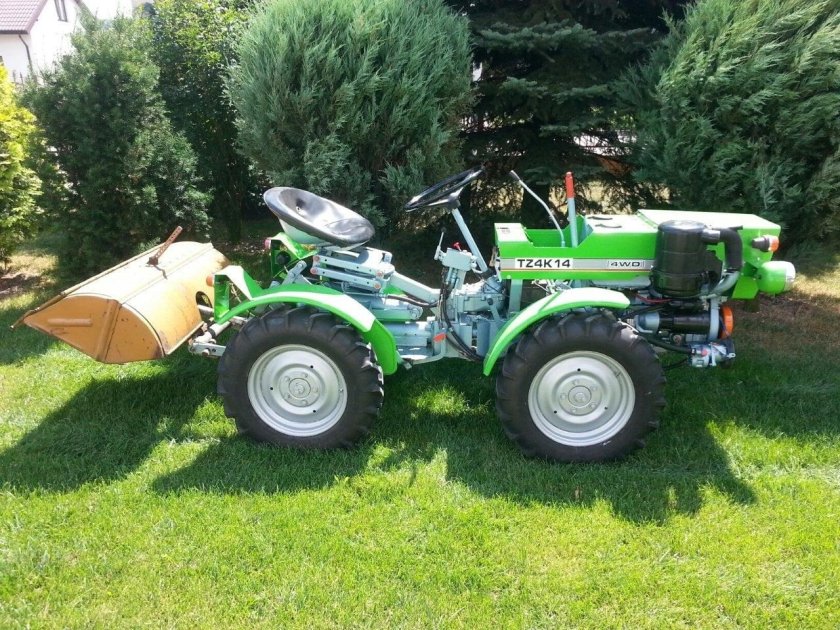 Чешский минитрактор