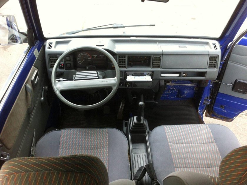 Daewoo Damas 2022 салон