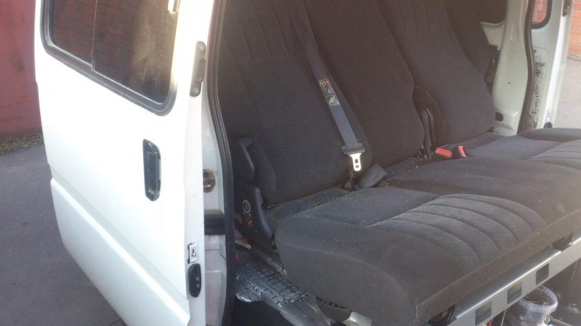 Дэу Дамас салон сзади