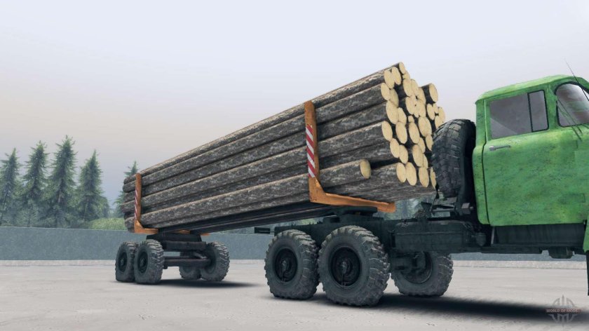 ЗИЛ 133 лесовоз
