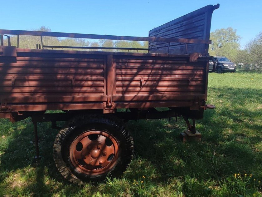 Прицеп зил гкб 817