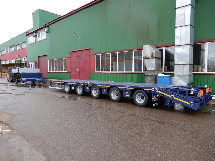 Полуприцеп-трал tr-51steelbear