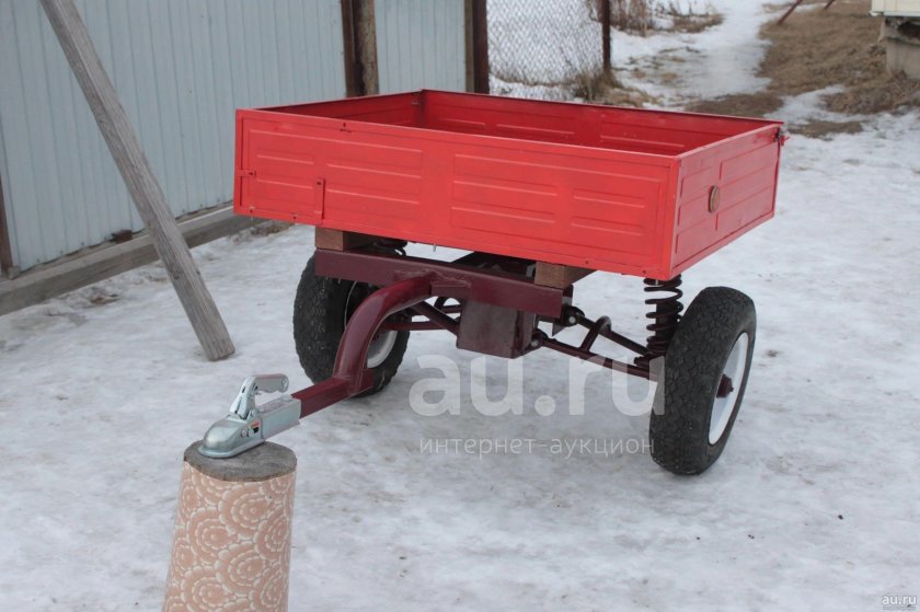 Прицеп для Квадра из мотороллера муравей