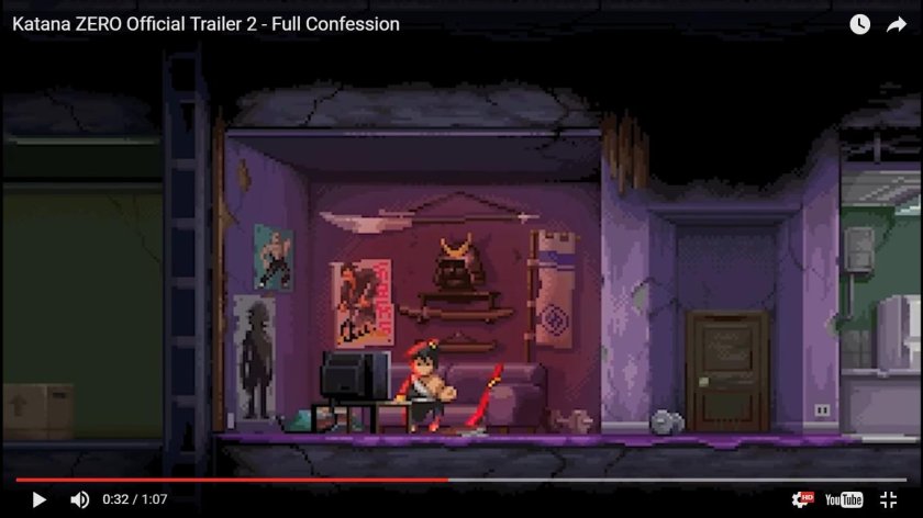 Katana Zero va-11 Hall-a