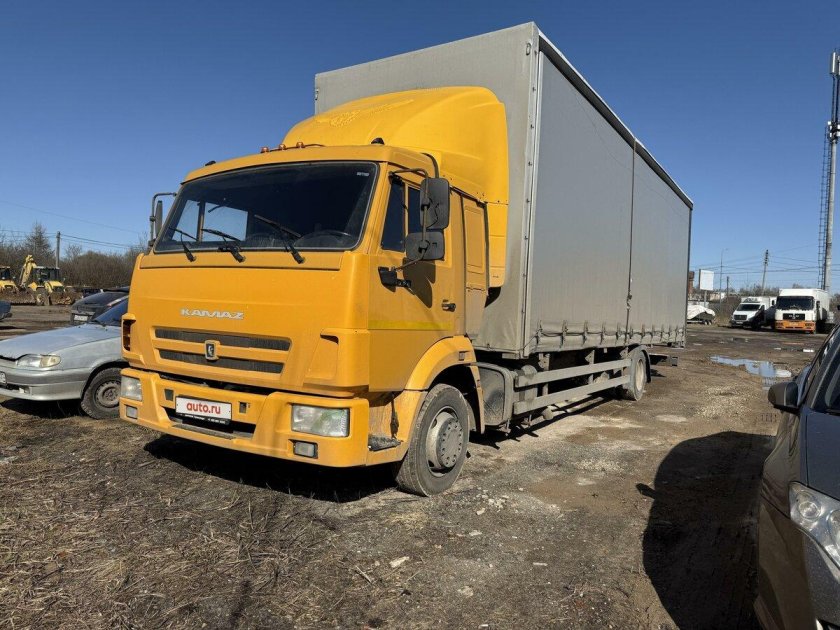 Камаз 4308 бортовой тентованный