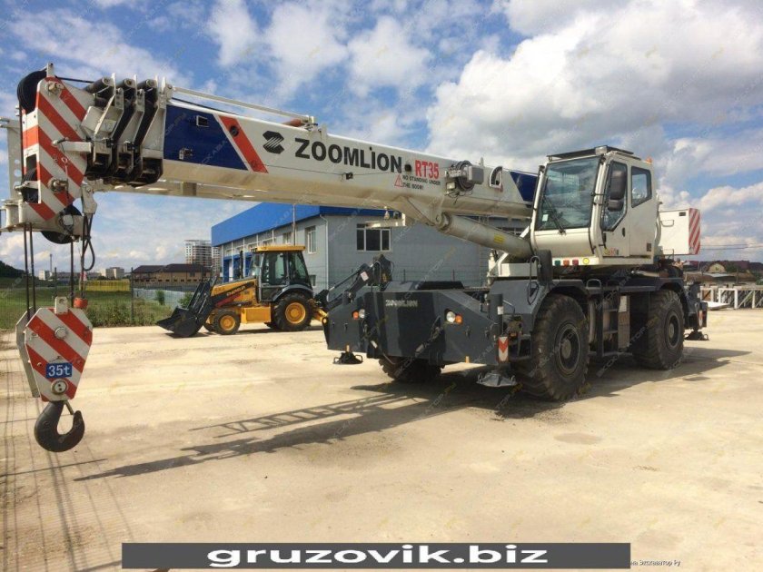 Кран Zoomlion rt35