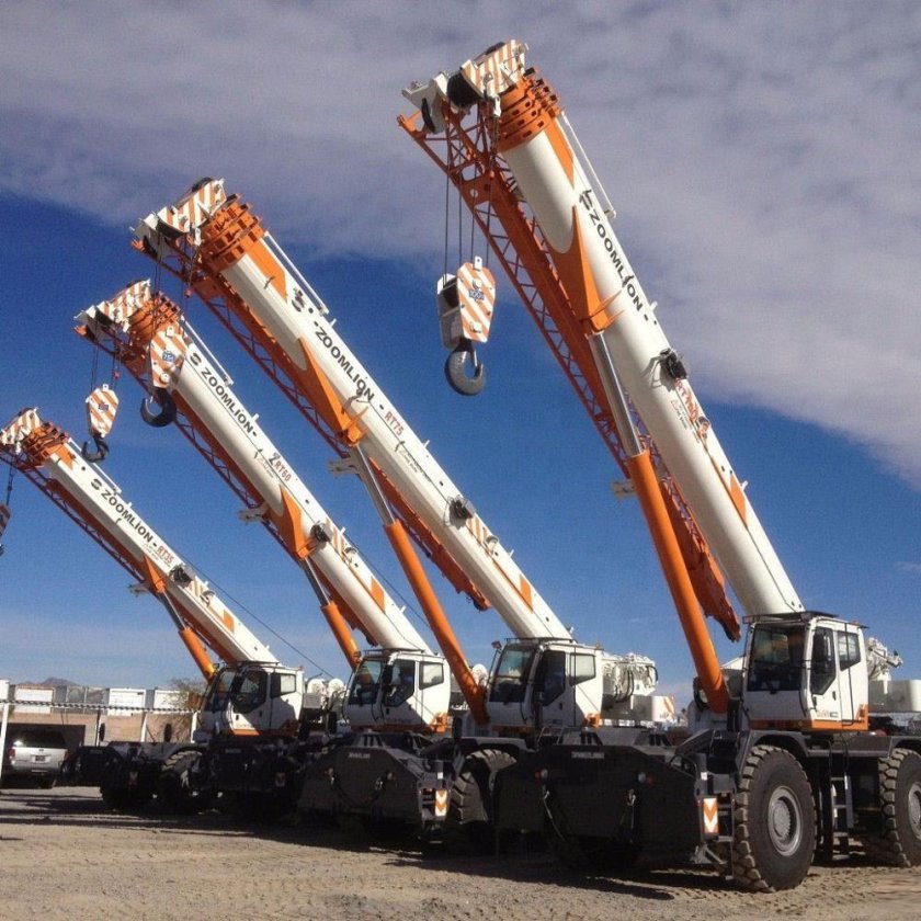 Кран Зумлион 100 тонн
