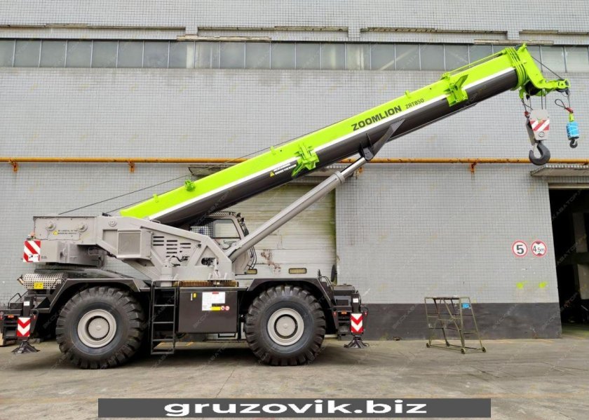 Самоходный кран Zoomlion zrt850