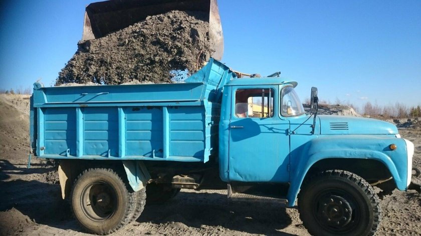 ЗИЛ 130 самосвал коротыш