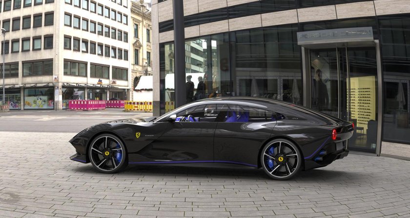 Феррари гт4 Луссо