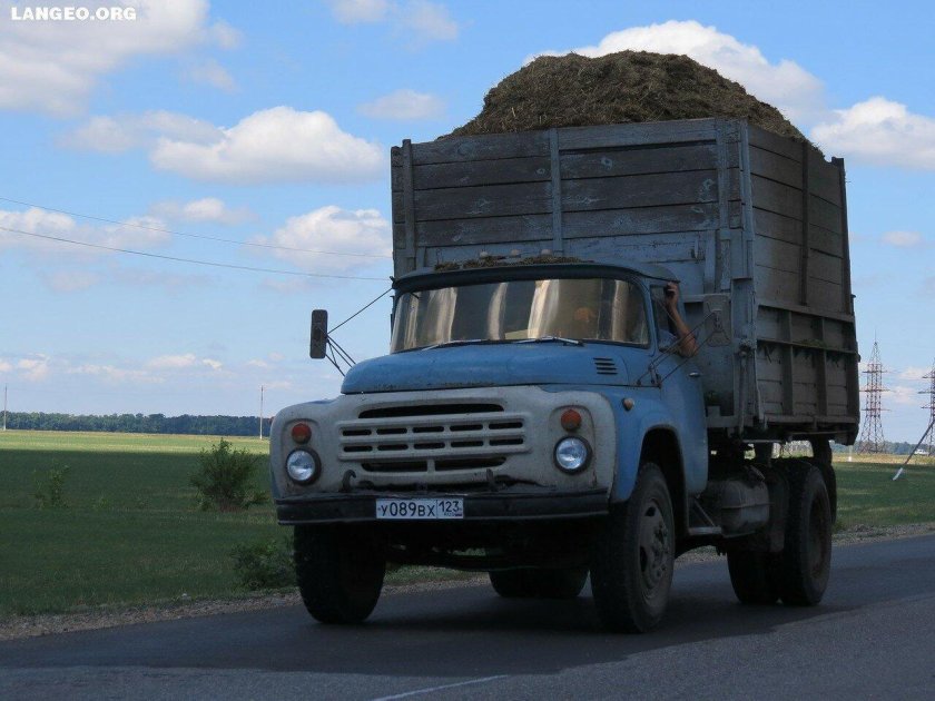 ЗИЛ ММЗ 554 силос