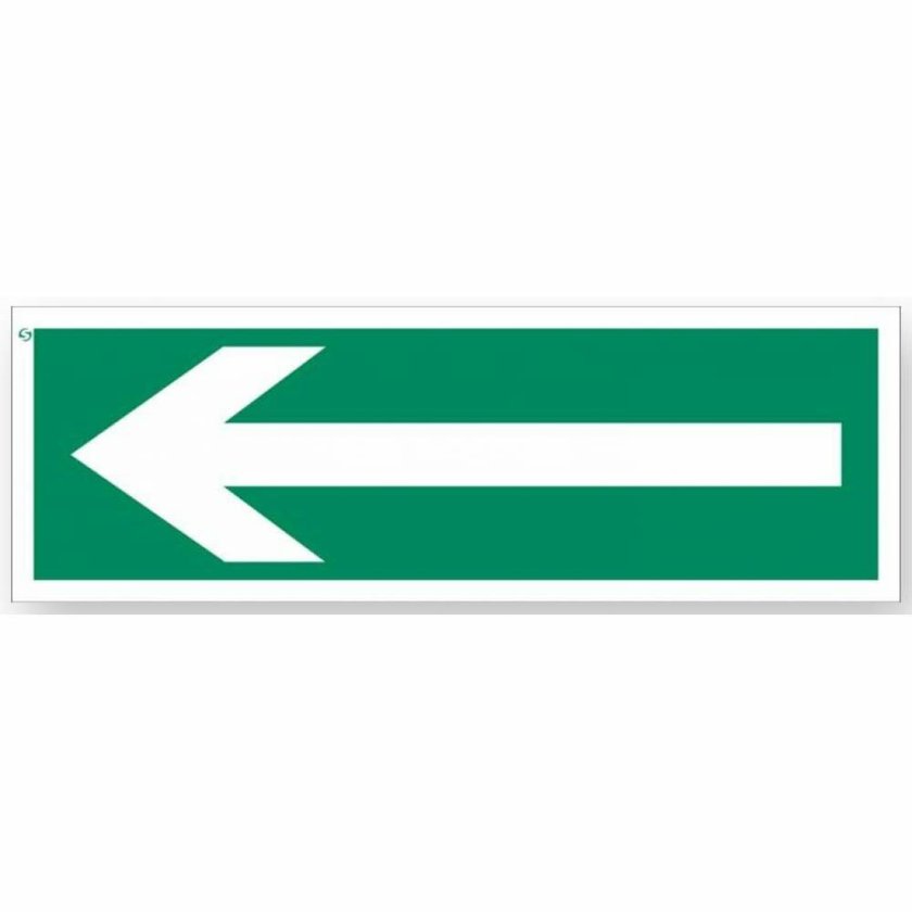 Эвакуационный знак направляющая стрелка BL-1515.e02-01 (BL-1515.e02-01)