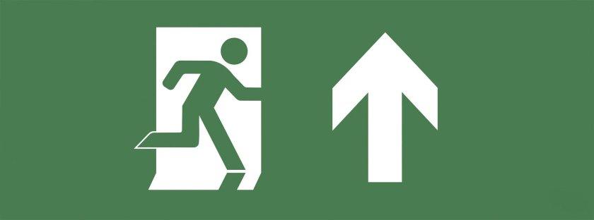 Стрелки эвакуации