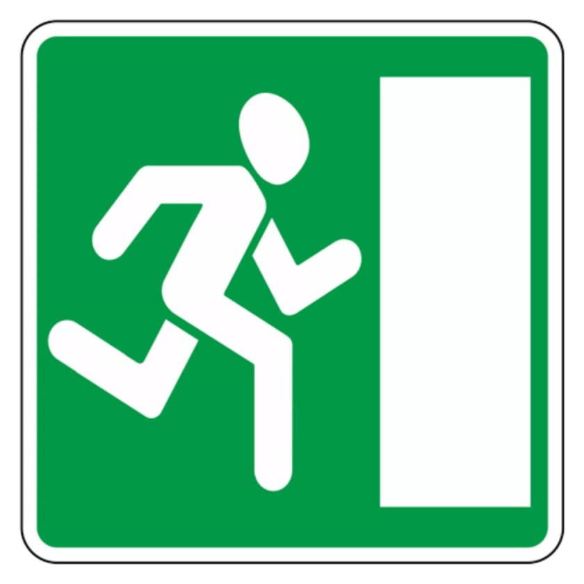 Знак 6.20.1 6.20.2 аварийный выход