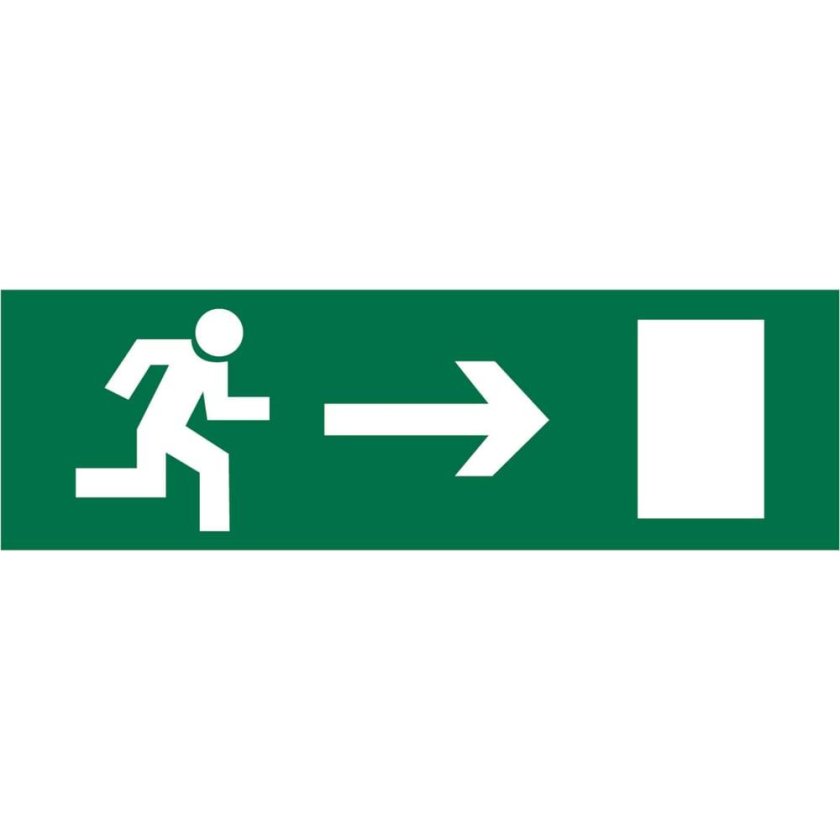 Направление движения к эвакуационному выходу