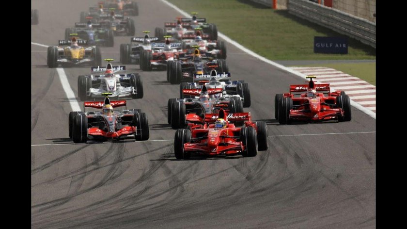 Размеры формулы 1