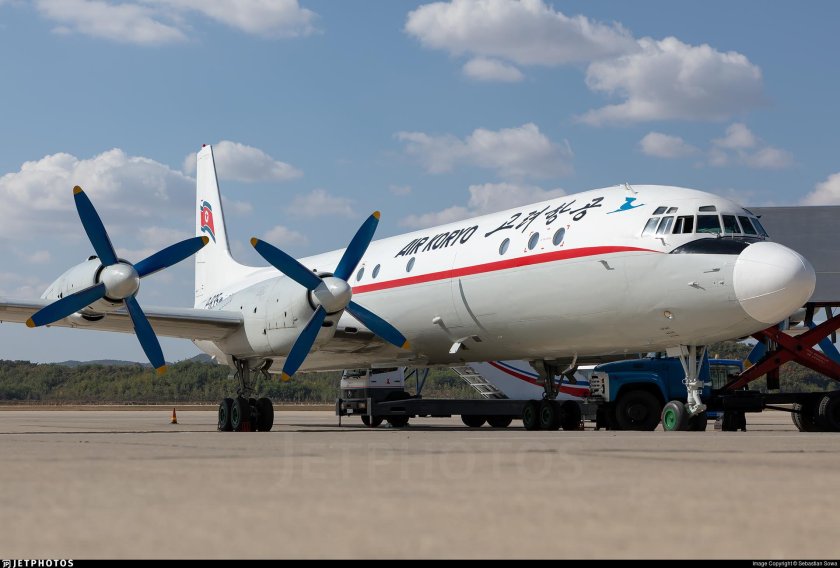 Ил-18 air koryo