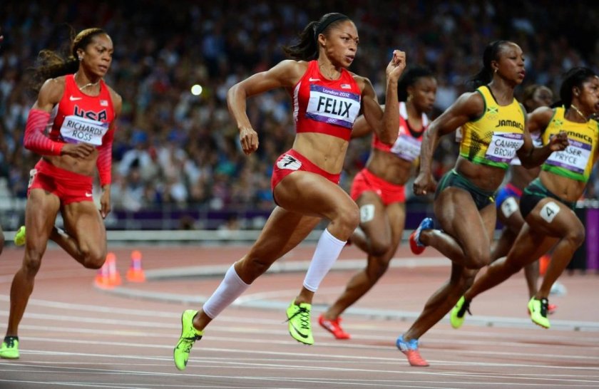 Лёгкая атлетика спринт на 100 метров