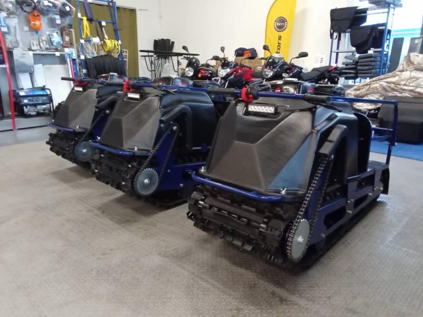 Мотобуксировщик Барс Следопыт фото