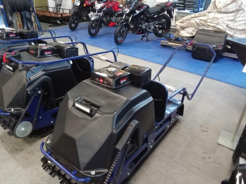 Мотобуксировщик Барс Следопыт