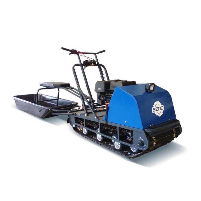 Мотобуксировщик Лидер с лыжным модулем 15 л/с