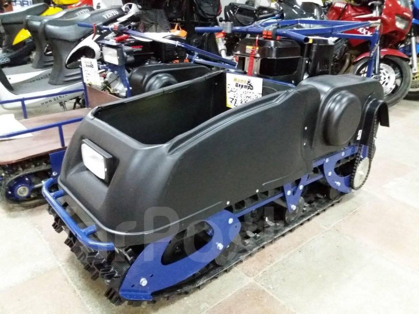 Мотобуксировщик Барс Следопыт RV-12 DS