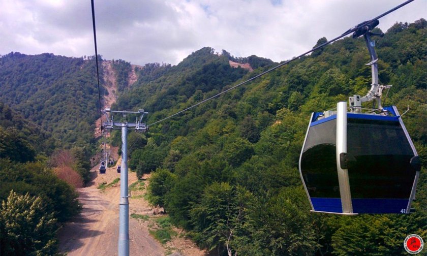 Qabala Азербайджан канатная дорога