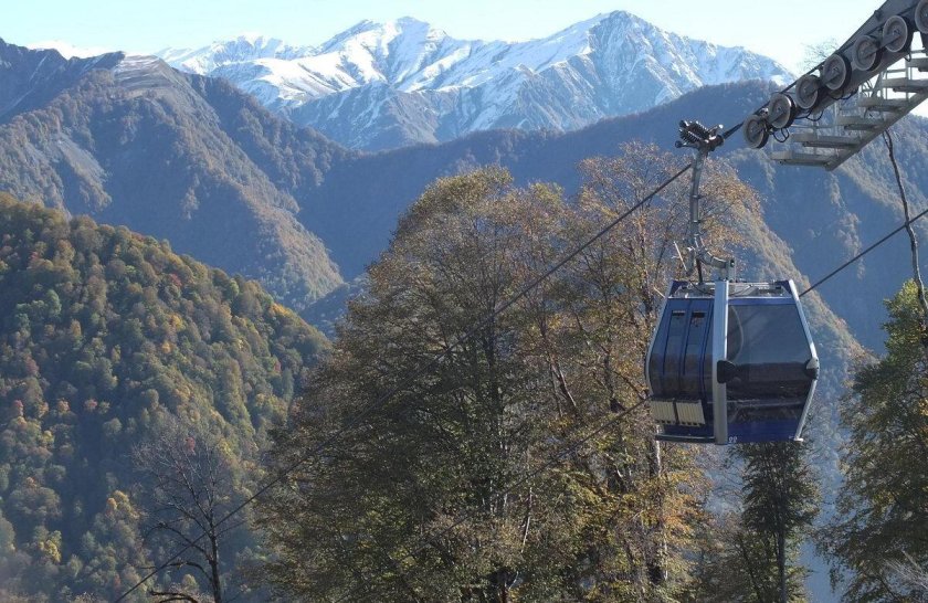 Габала канатная дорога