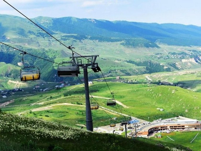 Горы Шахдаг курорт