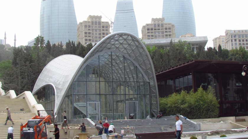 Бакинский фуникулёр достопримечательности Баку