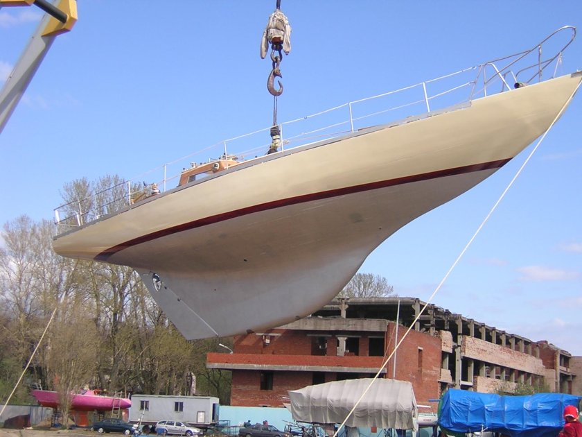 Киль у яхты