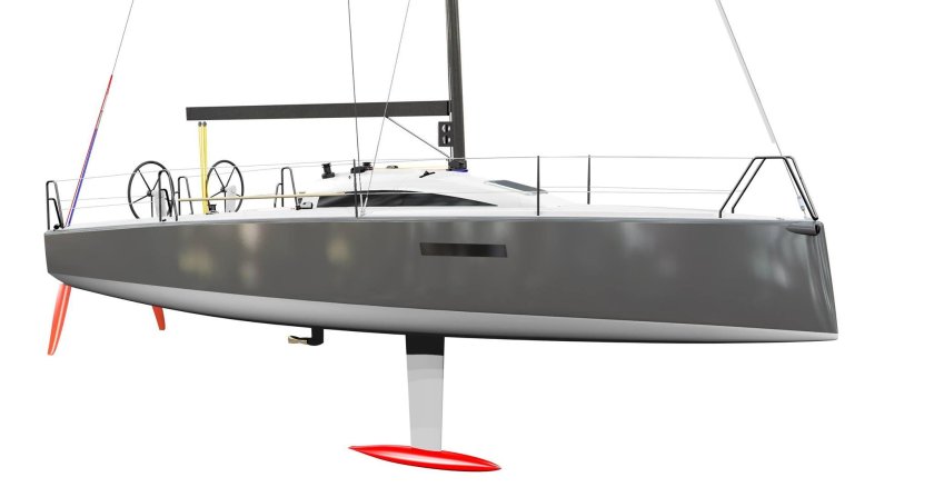 Поворотный киль парусных яхт
