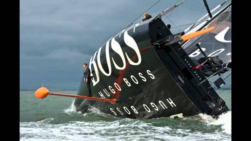 Яхта Хьюго босс