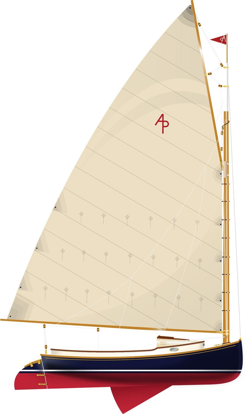 Яхта с длинным килем