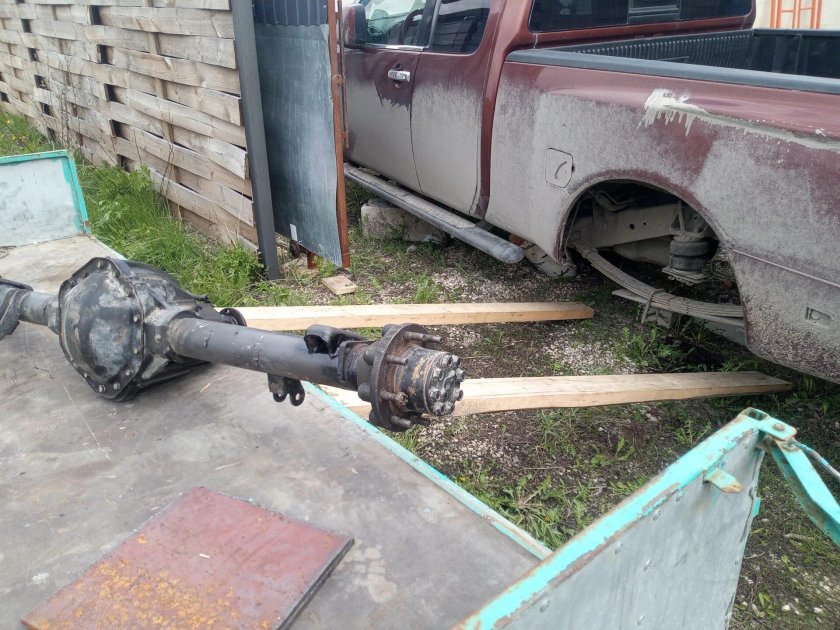 Передний мост газель 4х4