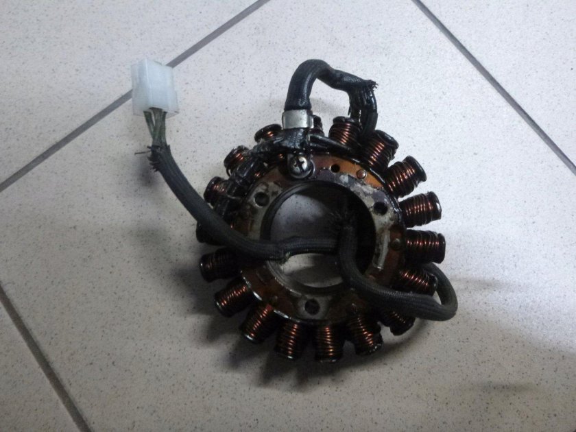 Генератор Honda Shadow 400