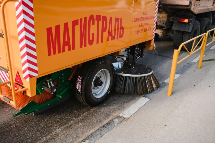 Прицепная подметально уборочная машина пум 001 магистраль