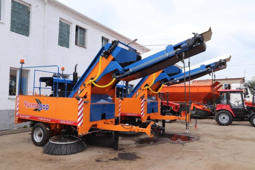 Прицепные уборочные машины