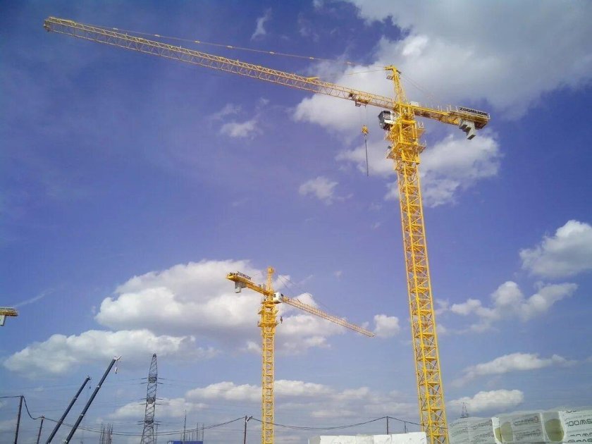 Башенный кран potain