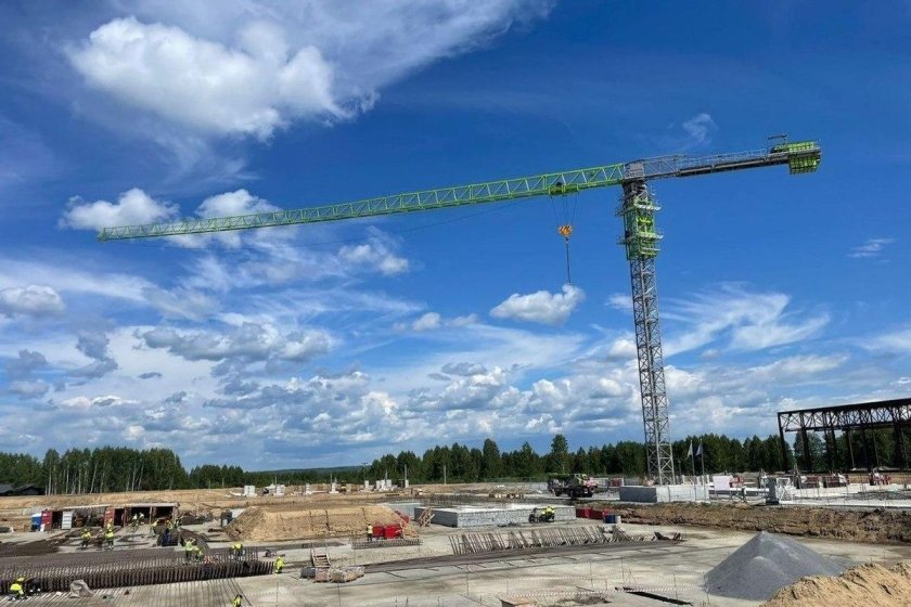 Башенный кран wa6017-10