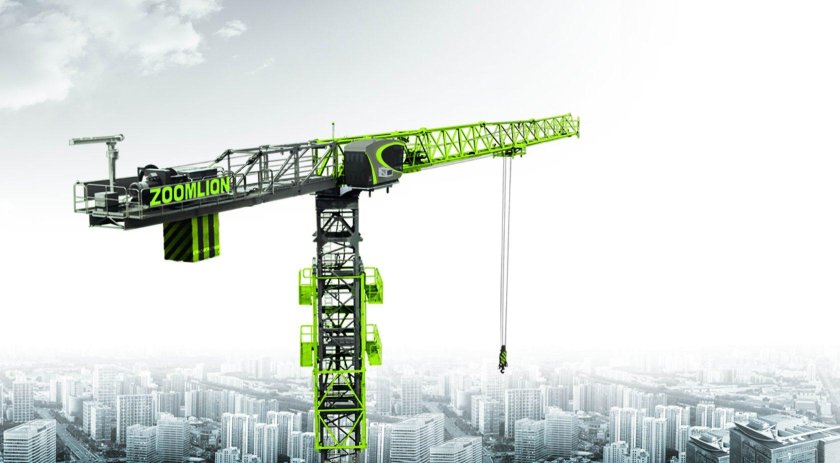 Башенный кран zoomlion t6013-8a