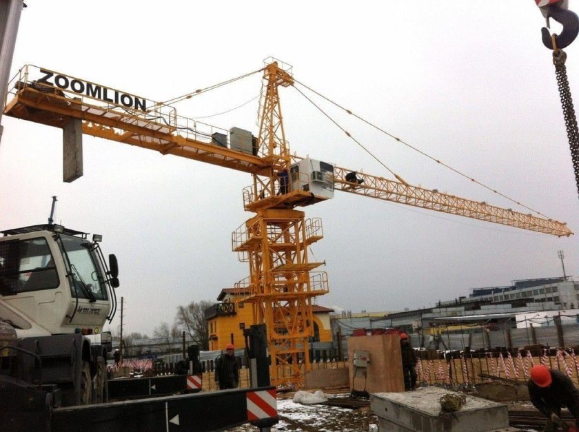 Башенный кран Zoomlion 12000 450
