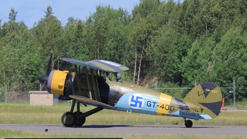 Глостер Джавелин самолет уголок неба