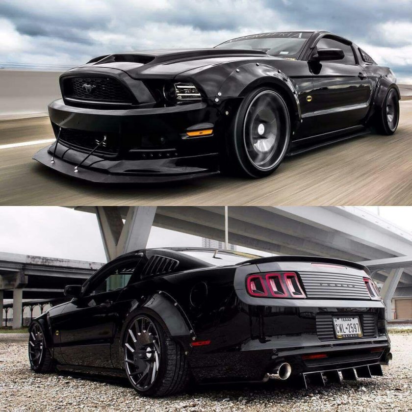 Тюнингованный Ford Mustang