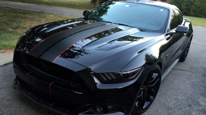 Форд Мустанг gt 2015 чёрный